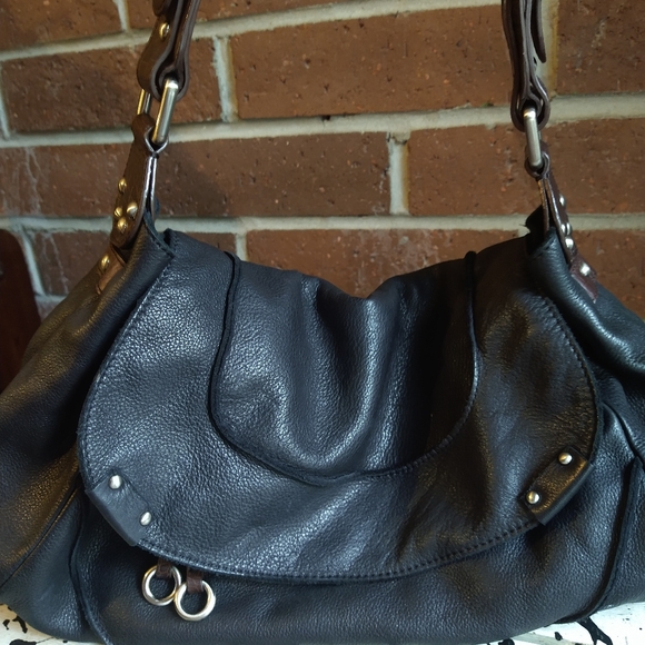 Cole Bags Cole New York Leather Hobo Shoulder Bag